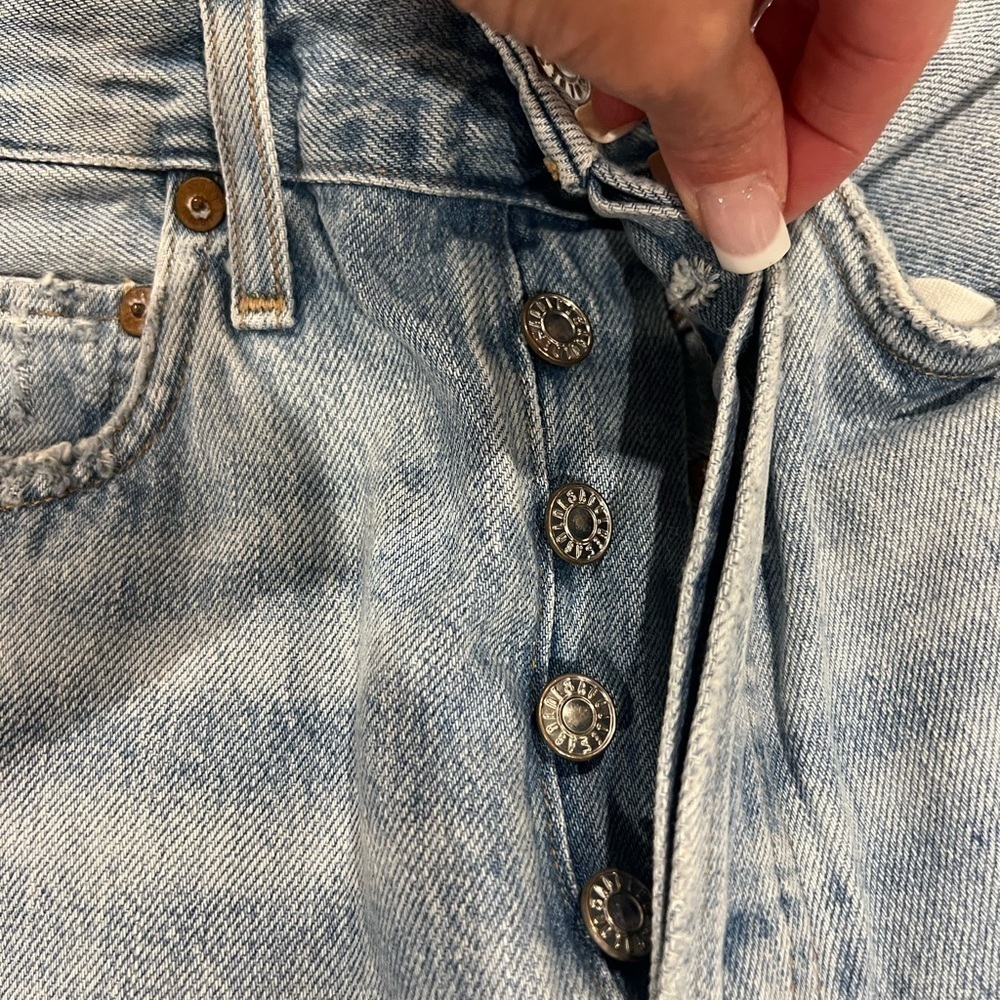AGOLDE RILEY STRAIGHT LEG JEAN SIZE 23 - Picture 4 of 13